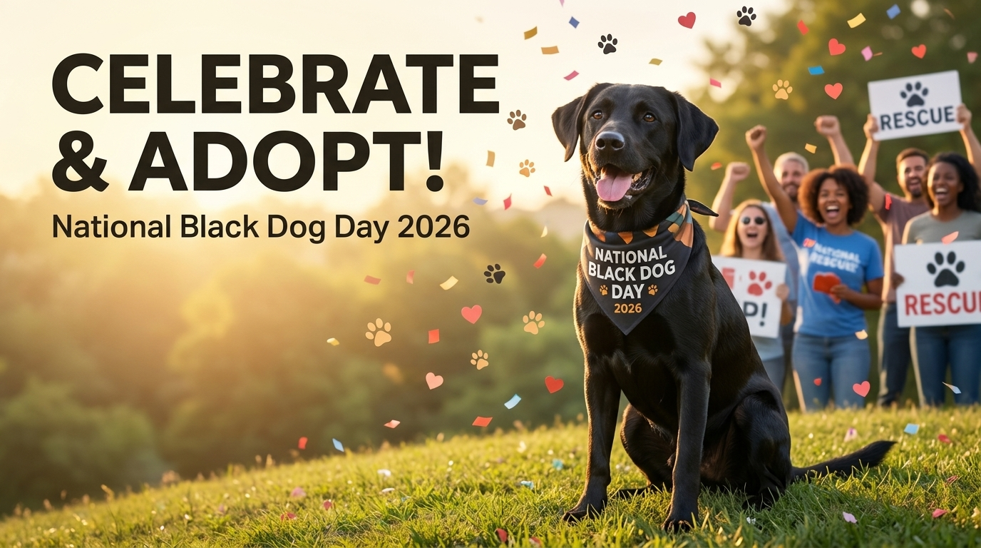 National Black Dog Day 2026: History, Myths & How to Celebrate